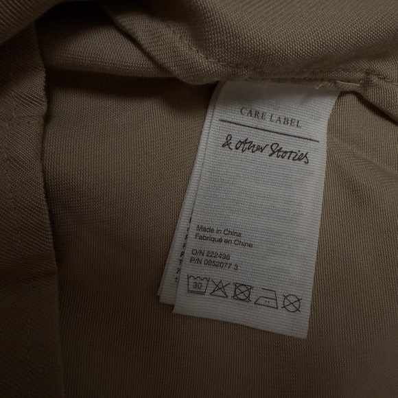 $Other Stories Midi Belted Dress in sz. 4 - Picture 16 of 17